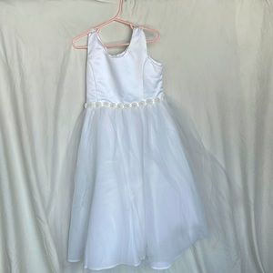 White Easter or flower girl dress